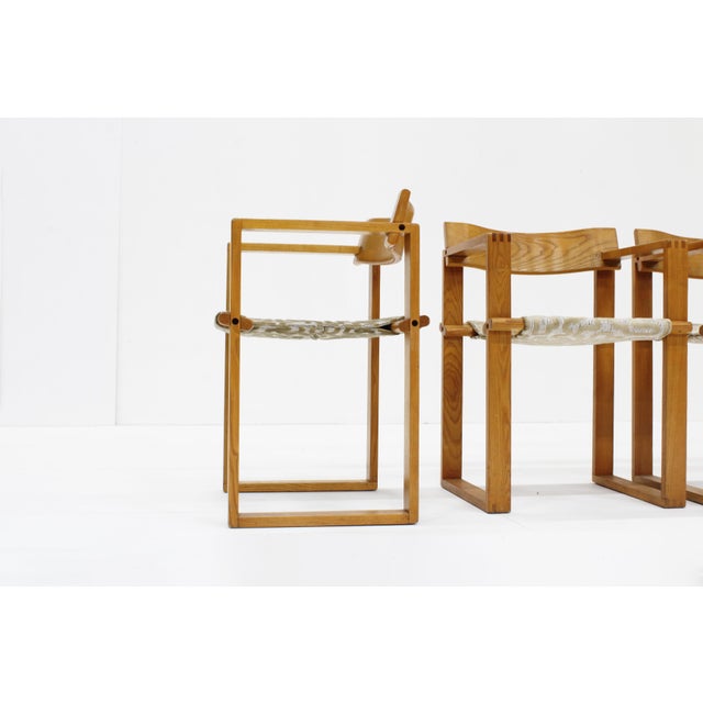 Vintage Dining Chairs by Ate Van Apeldoorn for Houtwerk Hattem, 1960s, Set of 4 For Sale - Image 4 of 13