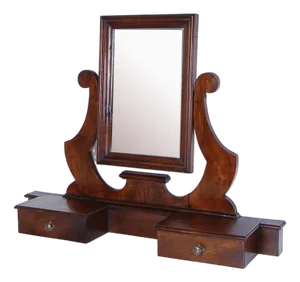 Dressing Mirror in Walnut, Early 1900s