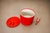 Jorge Zalszupin 1970s Jorge Zalszupin, Paulo Jorge Pedreira and Oswaldo Mellone “Eva” Ice Bucket in Red Plastic, Brazil For Sale - Image 4 of 18