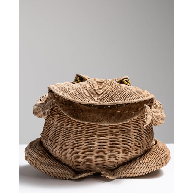 1970s France Tan Wicker Sculpture For Sale - Image 9 of 15