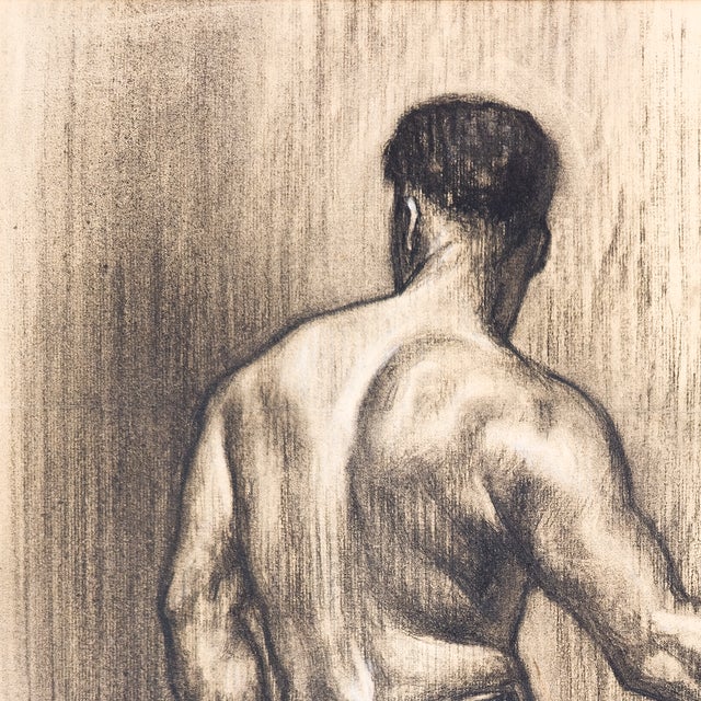 Study of Man With Bullwhip - John Garth, C. 1930s For Sale - Image 4 of 11