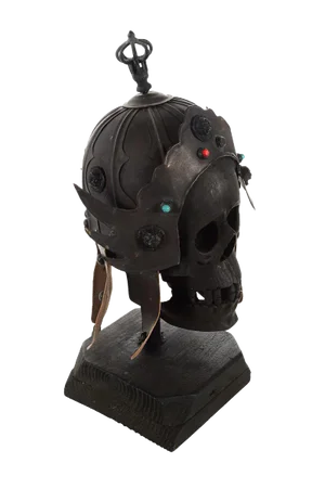 Chinese Bronze Warrior Helmet