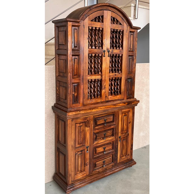 20th Century Cupboard or Cabinet, Pine, Spain, Restored For Sale - Image 17 of 18