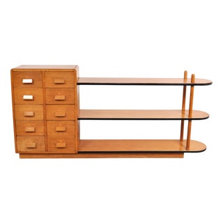 Vintage Room Divider in Beech, 1950s For Sale