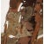 Abstract vintage iron sculpture. Live finish, rust finish.