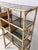 Postmodern Bamboo Bookcase with Smoked Glass Shelves by Vivai del Sud, Italy, 1970s, Set of 5 For Sale - Image 9 of 18