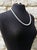 Vintage Art Deco Celadon Jade Beaded Necklace, 24.5 Inches, 1920s For Sale - Image 4 of 10