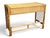 1970s Coastal Rattan Vanity and Writing Desk With Two Storage Drawers For Sale - Image 9 of 11