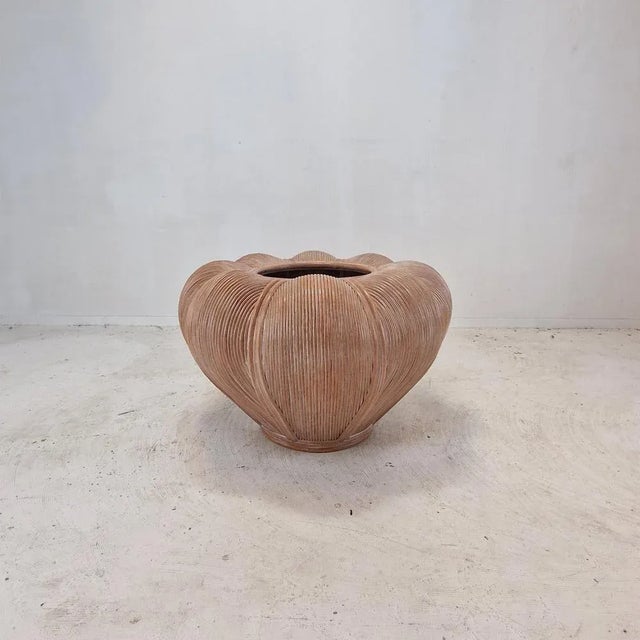 Large Bamboo and Rattan Planter, France, 1970s For Sale - Image 4 of 13