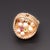 Vintage 14k Yellow Gold, Pearl, and Tourmaline Figural Easter Basket Charm For Sale - Image 15 of 17
