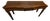 Henkel-Harris Virginia Galleries Federal Inlaid Flame Mahogany Hepplewhite Console Sofa Table For Sale