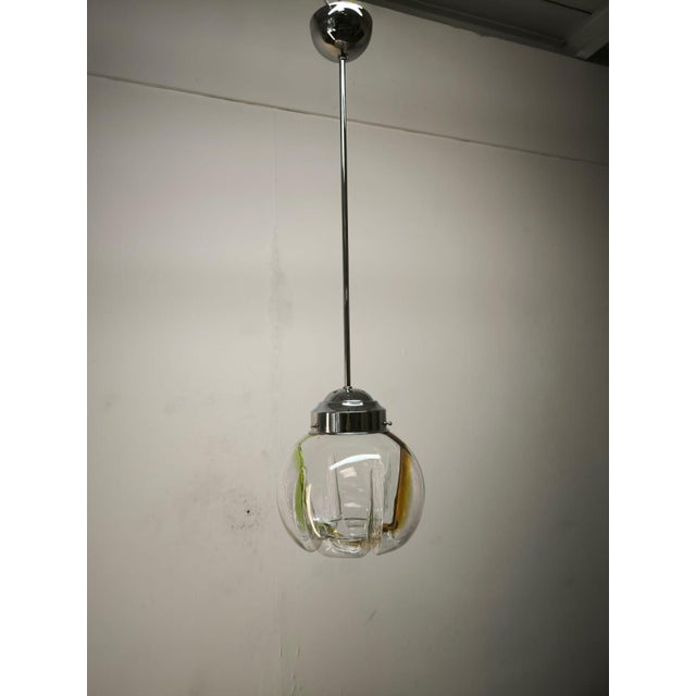 Murano Glass Pendant Lamp, 1970s For Sale - Image 12 of 18