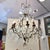 Louis XV Napoleon III Chandelier with Cut Rock Crystal, France, 1880 For Sale - Image 4 of 18