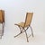 Wood Mid-Century French Folding Chairs in Wicker and Iron, 1960s, Set of 6 For Sale - Image 7 of 17