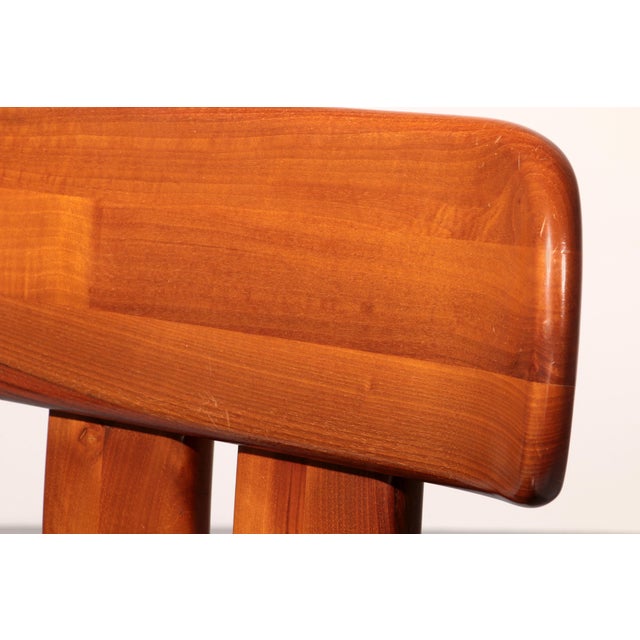 1970s Sapporo Dining Chairs in Walnut by Mario Marenco for Mobilgirgi, 1970s, Set of 4 For Sale - Image 5 of 14