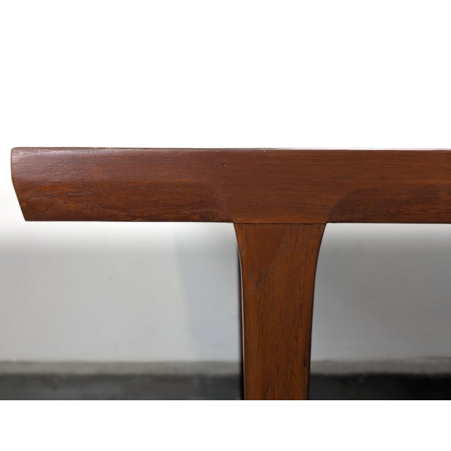 Scandinavian Mid-Century Modern Expandable Teak Dining Table, C1960s For Sale - Image 10 of 15