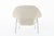 Metal Early Restored Mid Century Ivory Wool Womb Chair by Saarinen for Knoll, Multiples/Custom Avail For Sale - Image 7 of 18