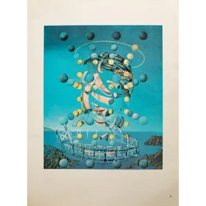 1957 After Salvador Dali "Assumpta Corpuscularia Lapislazulin" First Edition Photogravure