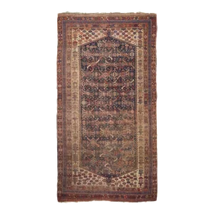 Late 18th Century Antique Persian Qashqai Rug 4'6'' x 8'4''