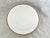 Set of 8 Gold & Blue Rim Dinner Plates by C. Ahrenfeldt For Sale In Palm Springs - Image 6 of 8
