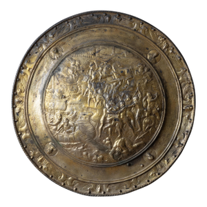 The Siege of Troy Bronze Shield, 19th Century