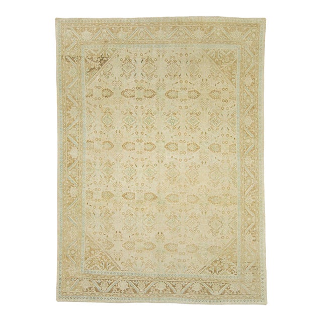 Turkish Vintage Rug 9'8" x 13'2" For Sale