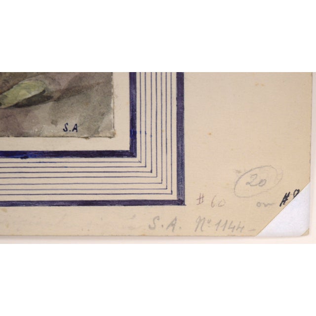 "La Branche De Gui Et Le Livre" (Mistletoe and Book Still Life) For Sale - Image 4 of 4