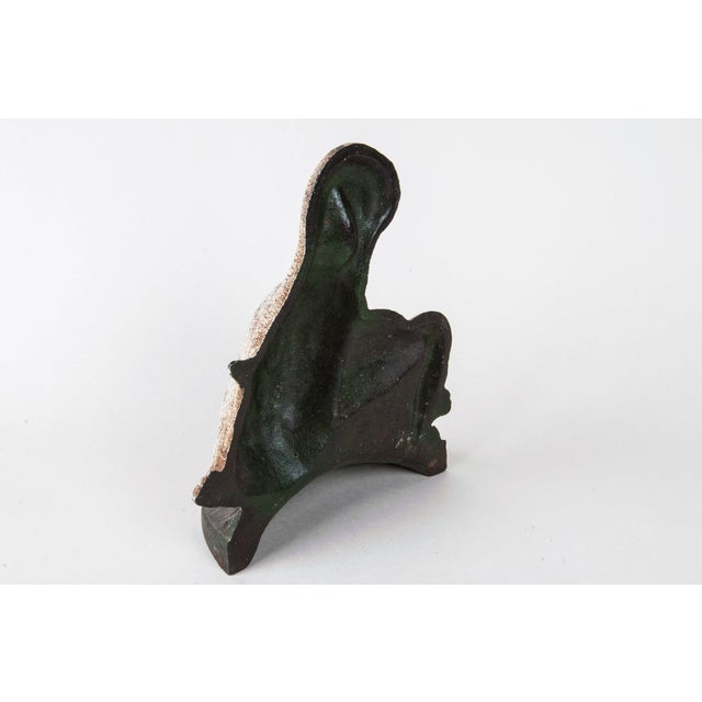 Cast Metal Ducks Doorstop, Decorative, Practical,, Original Paint, Vintage Collectable For Sale In Seattle - Image 6 of 9