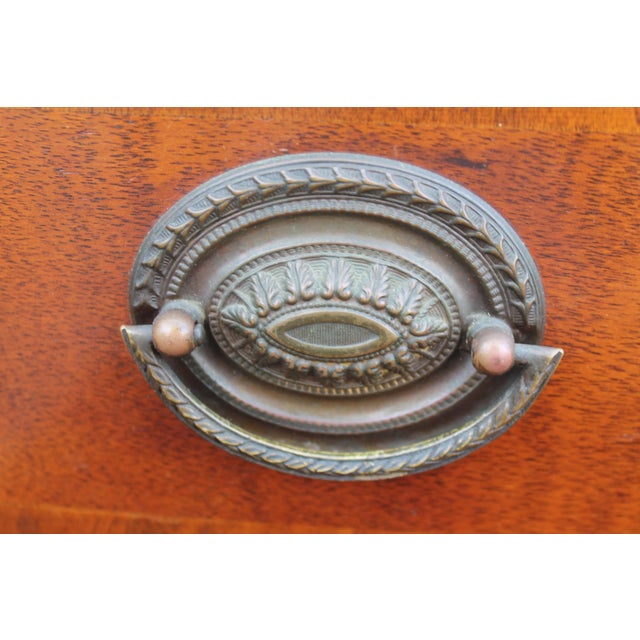 Wood 1940s Traditional Style Mahogany Buffet/ Sideboard/ Credenza For Sale - Image 7 of 12