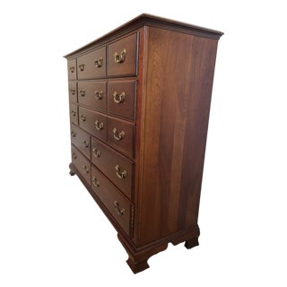 Vintage Pennsylvania House Master Chest Cherry Wood For Sale