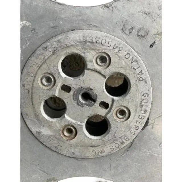 Mid Century 1940s XL Goldberg Movie Reel Aluminum Denver Co. For Sale - Image 4 of 5