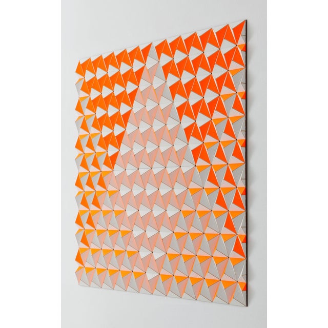 Early 21st Century Sebastian Welzel, Cis-1 Topographie, Laminated Cardboard, Limited Edition 13 of 20 For Sale - Image 5 of 6