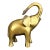 Brass Elephant Sculpture For Sale