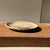 Brutalist Circular Bowl in Beige Petrified Wood with Black Spots, 1980s For Sale - Image 3 of 9