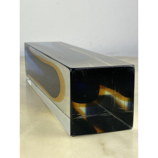 Sommerso Murano Glass Vase, Italy, 1970s For Sale - Image 12 of 14