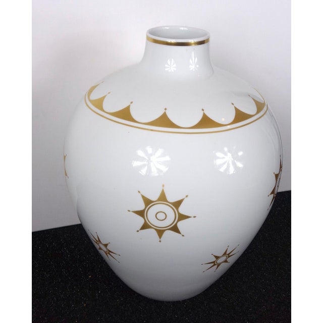 Giant Lorenz Hutschenreuther Porcelain Vase, 1890s For Sale - Image 9 of 10