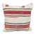 Turkish Hemp Pillow Cushion Natural Beige Red Cushion Cover 20"x20" For Sale