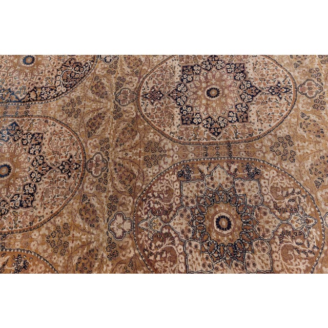 Oversized Exquisite 1880s Antique Persian Kirman Rug For Sale In New York - Image 6 of 9