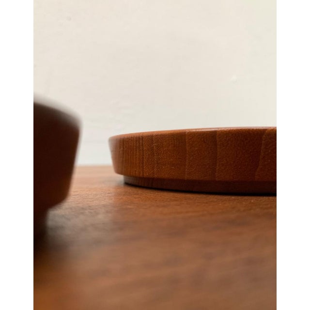 Mid-Century Wooden Bowls, 1960s, Set of 7 For Sale - Image 11 of 15