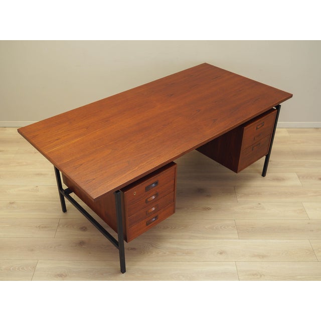 Danish Teak Desk, 1970s For Sale - Image 16 of 18