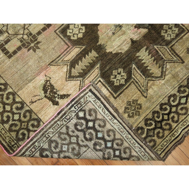 Textile Vintage Turkish Room Size Rug - 5'11" x 9'8" For Sale - Image 7 of 8