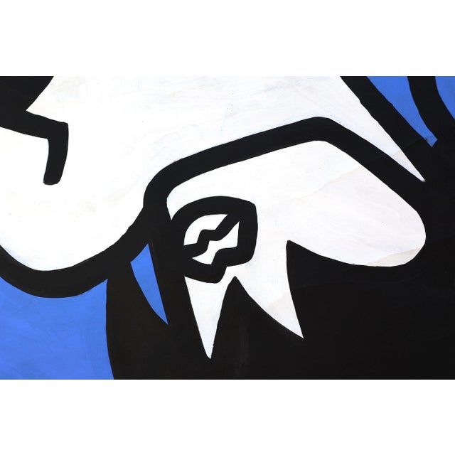 1980's Pop Art on a Roller Shade For Sale - Image 4 of 9