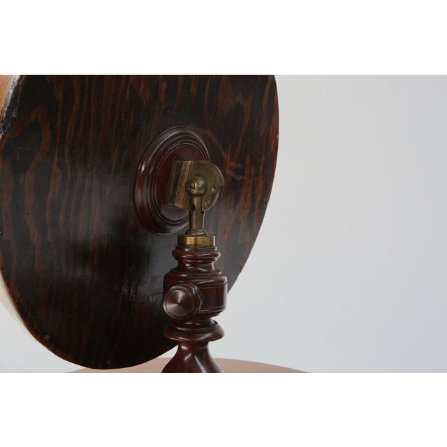 Romantic Make‑up Mirror with Side Storage, France, 1850s For Sale - Image 4 of 16