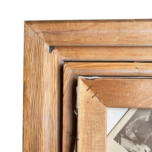 Green Framed Landscape Oil on Canvas Painting Titled "Ouray" - Shirley Petersen 1981 For Sale - Image 8 of 11