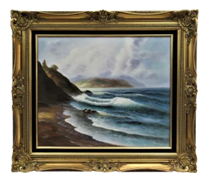 june nelson, Seascape, Circa 1990