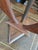 Vintage Mid-Century Modern Sculpted Bentwood & Brass Table Lamp For Sale - Image 12 of 16