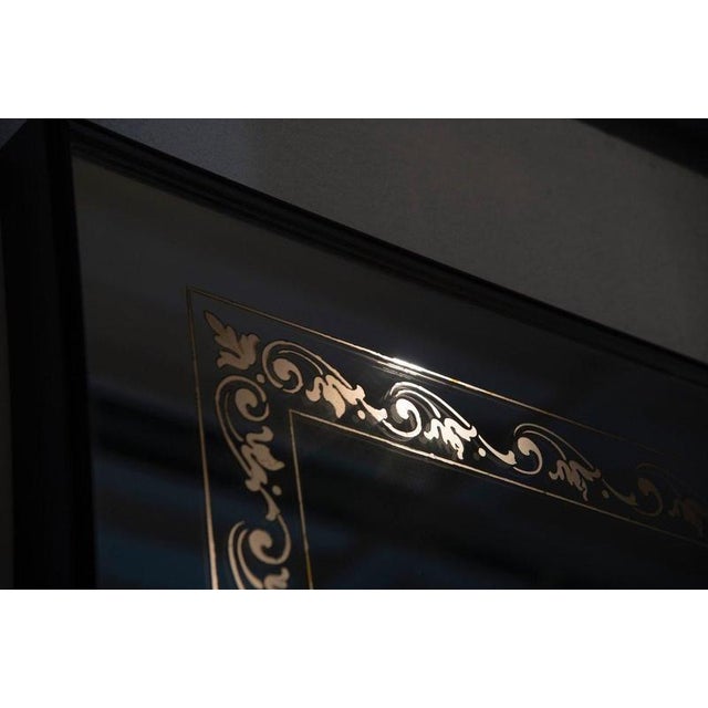 Vintage Bar Fixture with Illuminated Mirror by Brusotti, 1940s For Sale - Image 4 of 16