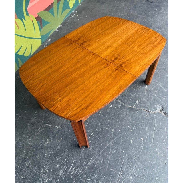 Brown Mid Century Brutalist Tabago Dining Set For Sale - Image 8 of 13