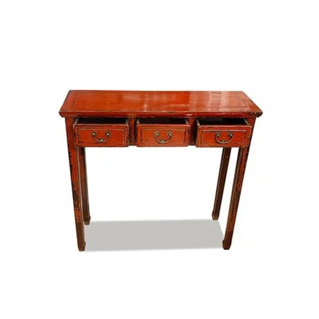 Asian 3D Ming Style console table is a great table for storage and style. It is good piece for entry and in any space....