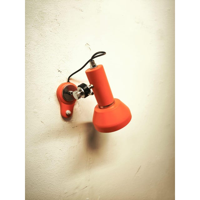 Adjustable Spotlight with Push Button Switch, 1970s For Sale - Image 4 of 14